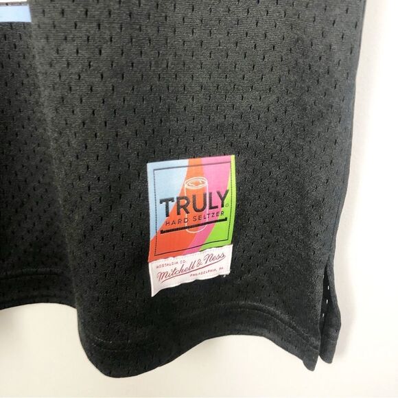 MITCHELL & NESS x TRULY | Men’s Black Basketball Jersey Women’s Size Medium - Picture 10 of 15